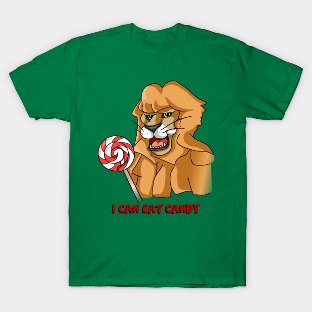 Candy Lion T-Shirt by pimator24